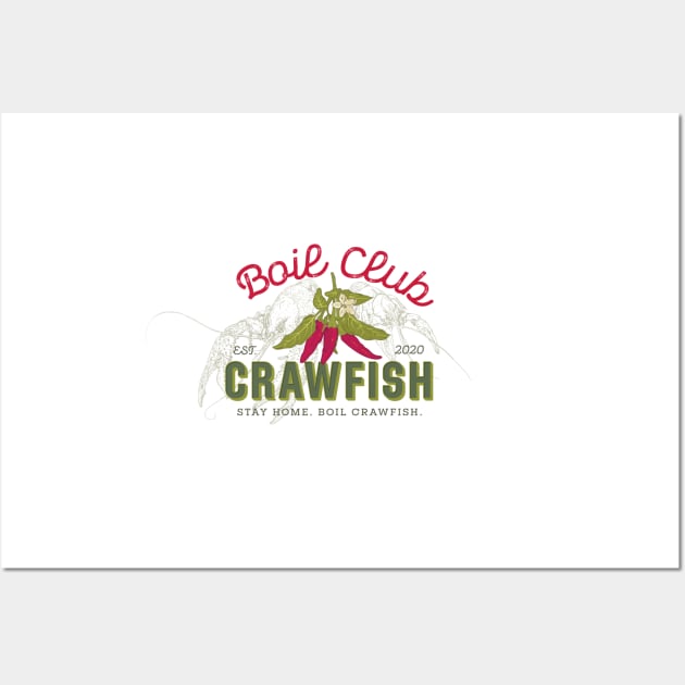 Crawfish Boil | Chicken of the Ditch | Crawfish Festival | Louisiana Boil Wall Art by SW-Longwave